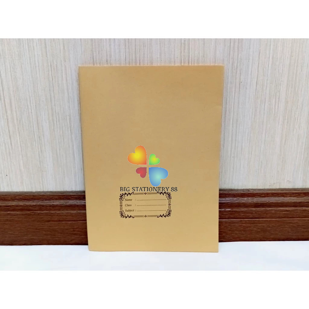 

(20 Lembar) SAMPUL BUKU COKLAT KWARTO / BUKU TULIS KECIL PANCASILA