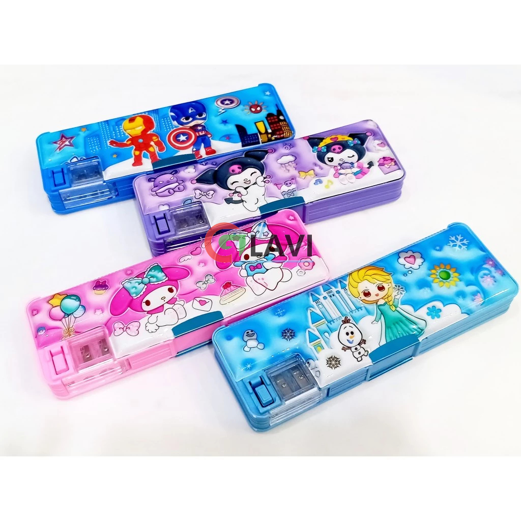 

TEMPAT PENSIL MAGNET KARAKTER 2 SISI/KOTAK PENSIL MAGNET KARAKTER DENGAN RAUTAN MINI/PENSIL CASE SANRIO GP-65092