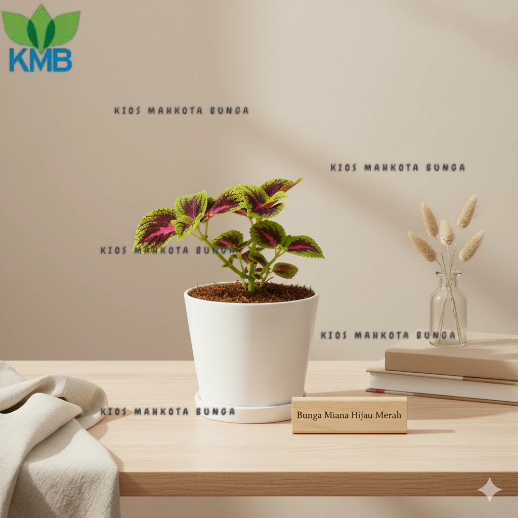 Tanaman Hias Miana Hijau Merah / Bunga Hias Miana / Tanaman Hidup Miana Murah