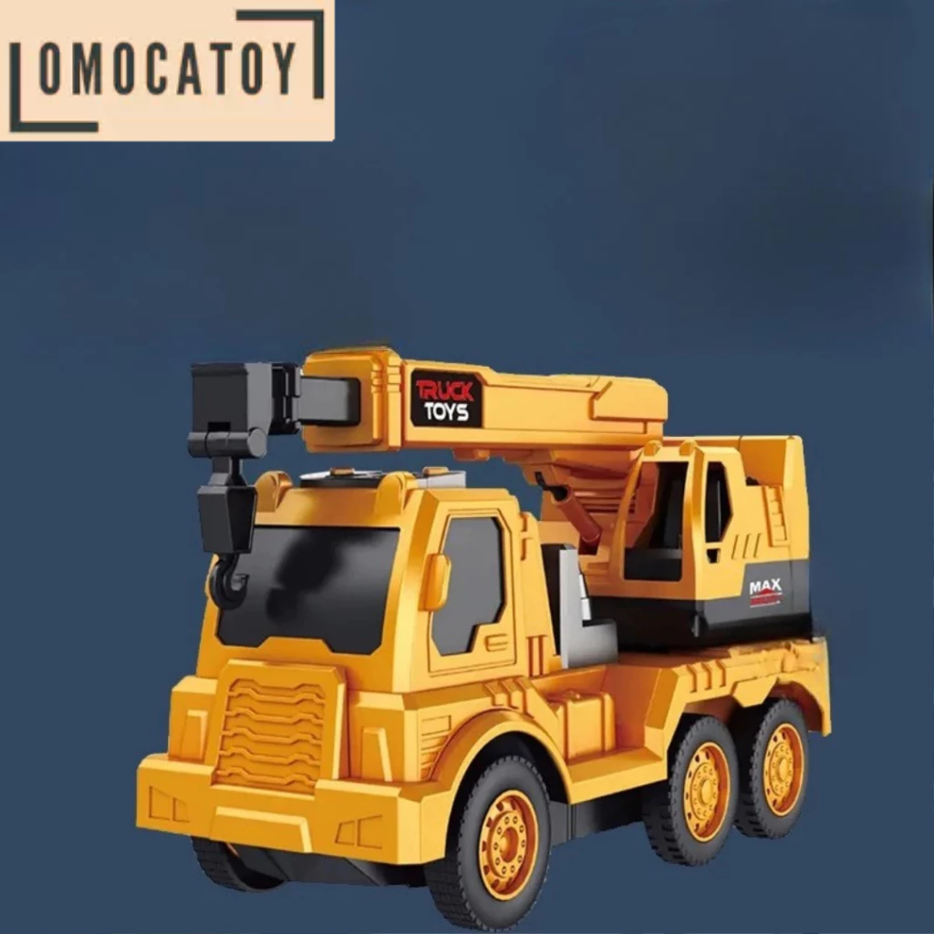 Mainan Mobil Remote Control Crane Truk Excavator Remote Control Mobil Remote Control 2.4GHZ
