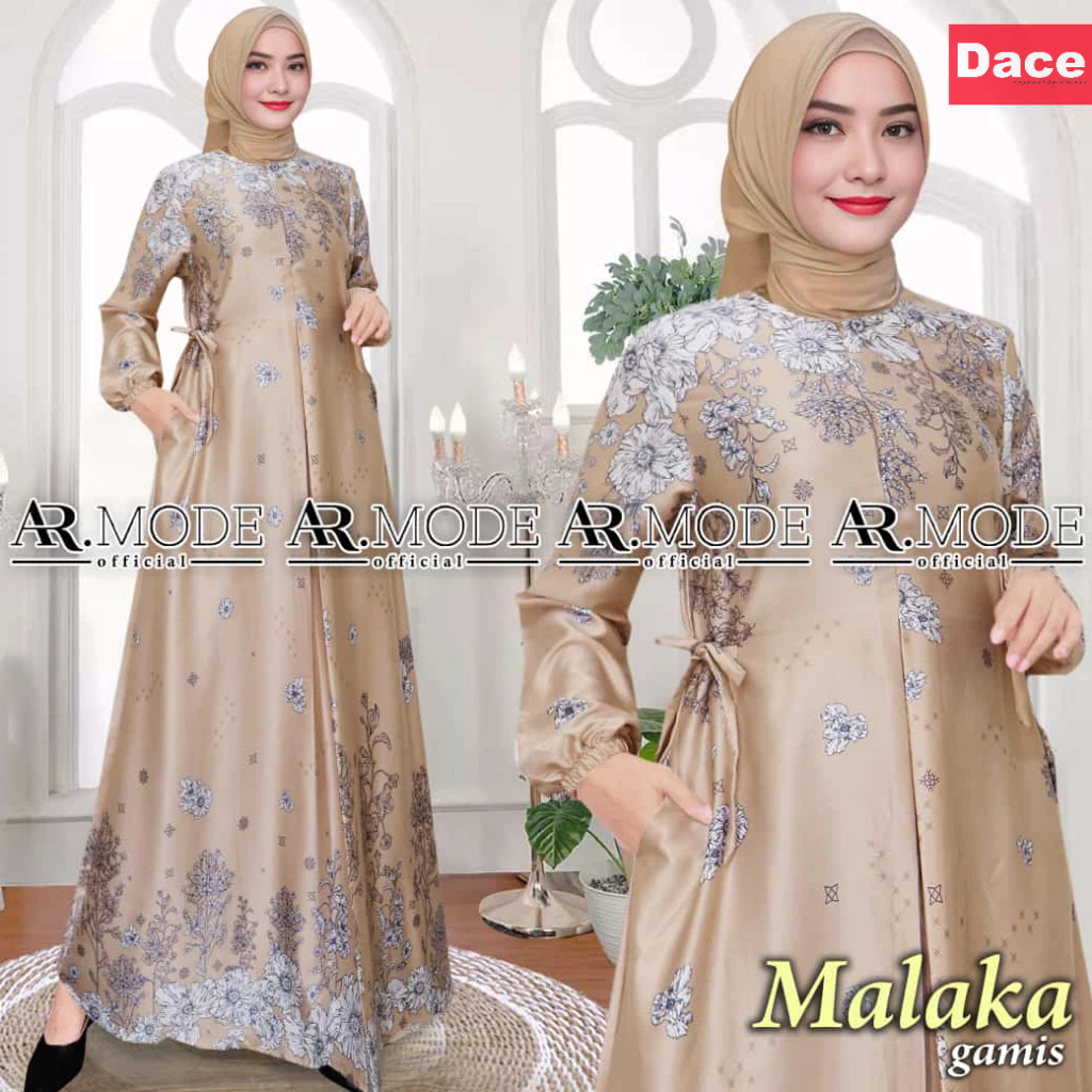 Long Dress Lebaran Fashion Hamis Muslim Syari Games Sarii Muslimah Gamies Murah Gmis Pesta Kondangan