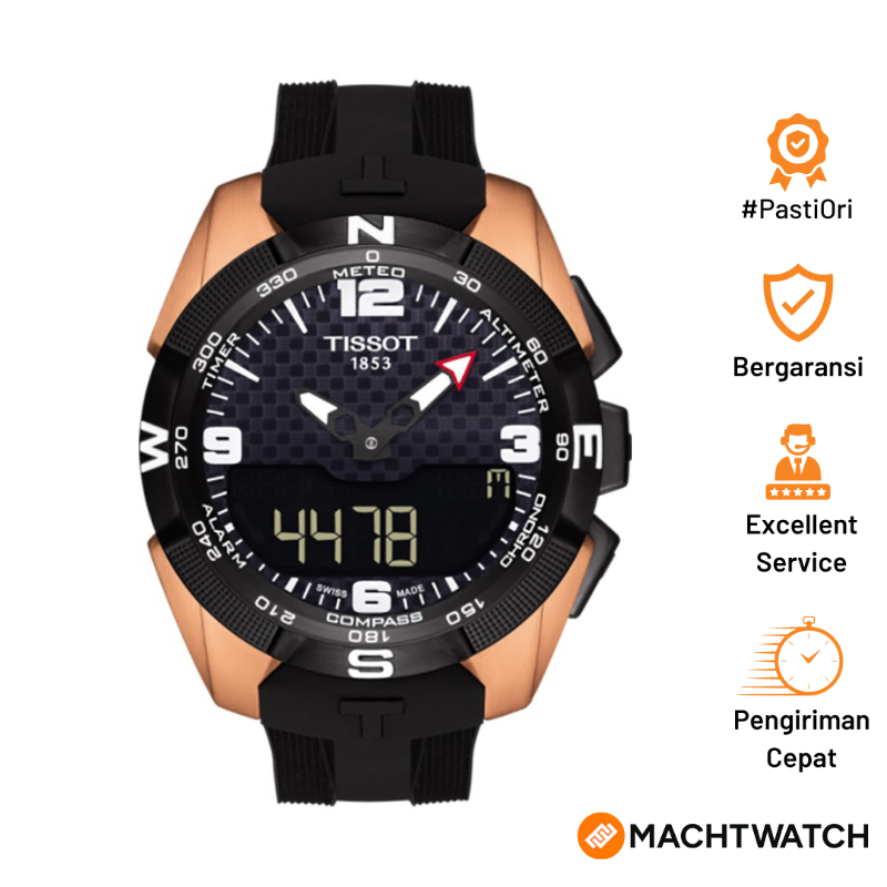Jam Tangan Pria TISSOT T-Touch Expert Solar T091.420.47.207.00