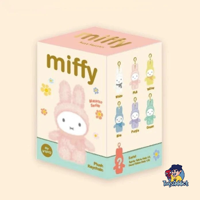VIPO x Miffy Macaron Series - Plush Keychain Blind Box