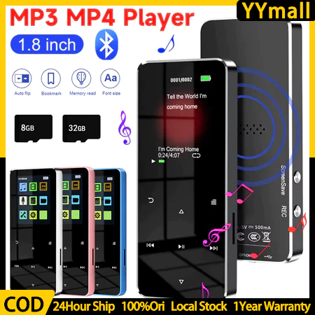 DAP MP4 Digital Audio Player 1.7 Inch Bluetooth 4.2 500mAh - Pemutar Musik - Woramy SD-01 MP3