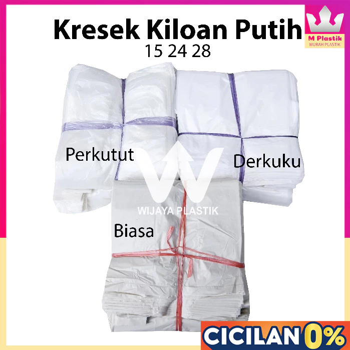 Aneka Kresek Kiloan ( PUTIH ) Natural & Istimewa (15/24/28) --- 1KG @Ikat | Bagus Derkuku Perkutut u