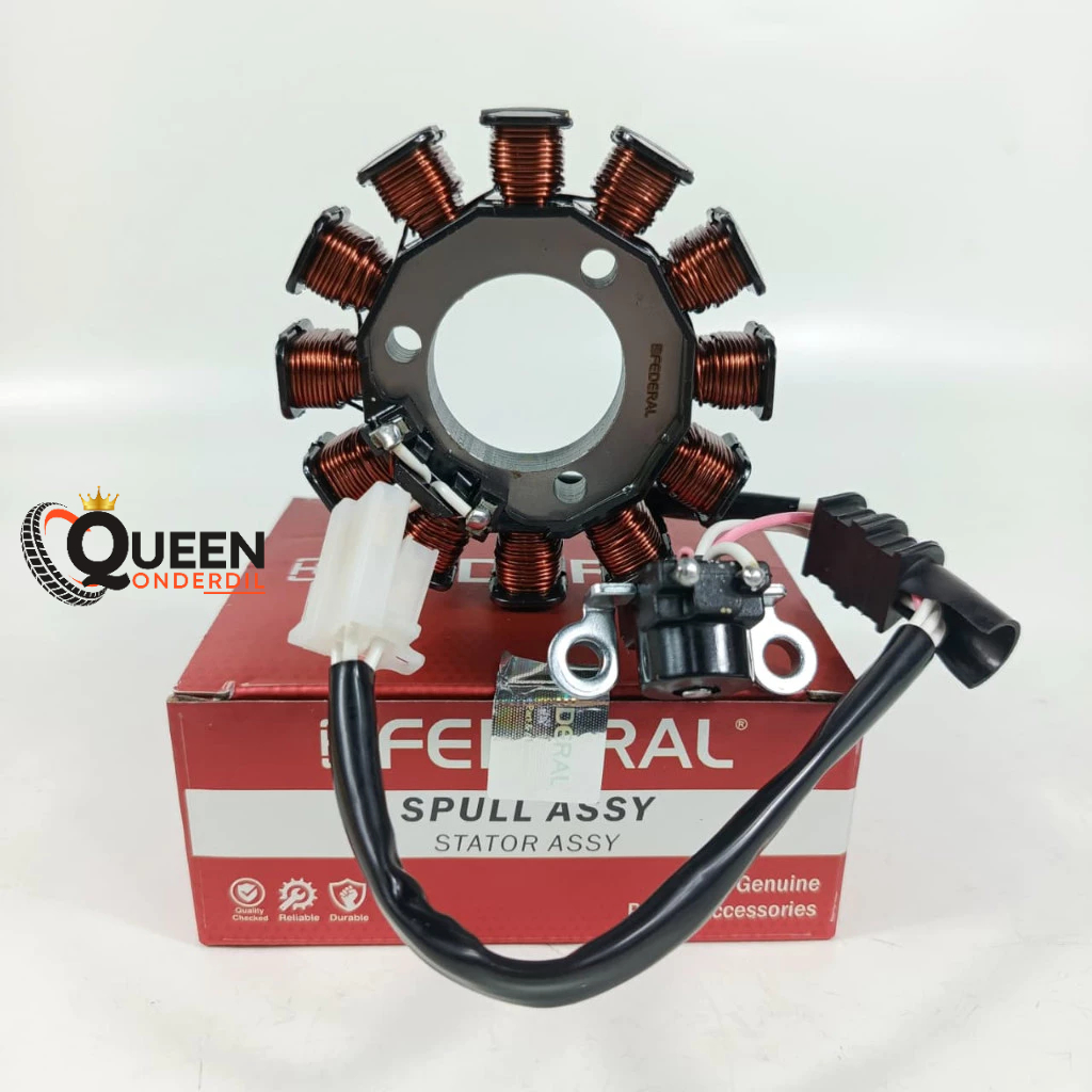 SPULL ASSY + PULSER   VIXION 2013-2014 (IPA) HQ FEDERAL SPUL SPOOL SPOL KOMPLIT (QUEEN)