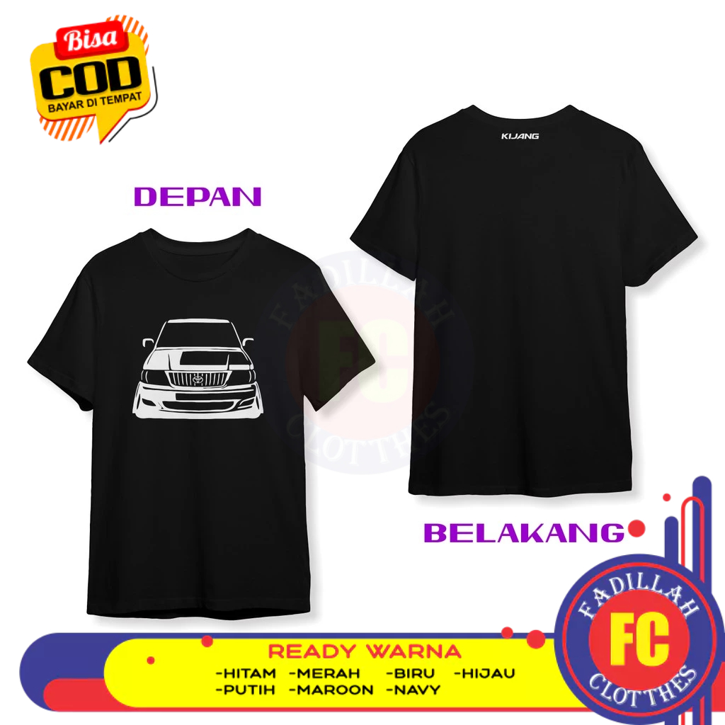 Baju Kaos Mobil Toyota Kijang Kapsul LGX Stance DB Baju Otomotif