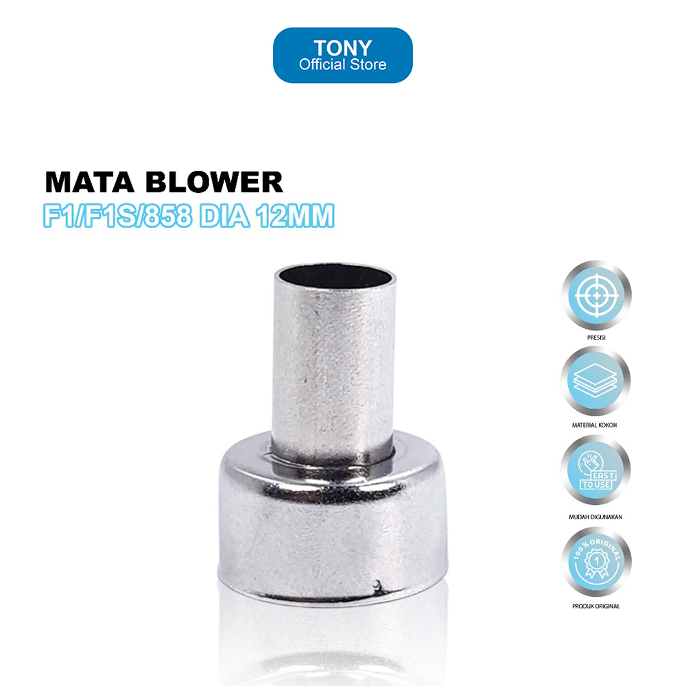 NOZZLE BLOWER ONGLAI FIXTOOL F1 F1S 858 12MM POINTER ORIGINAL - MATA BLOWER 12MM POINTER ONGLAI FIXT