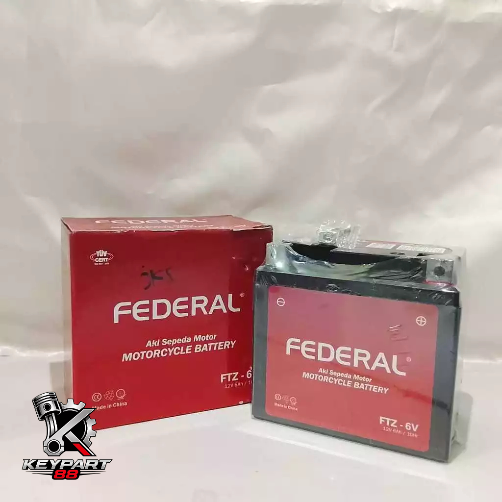Federal Aki Motor FTZ6V - Aki Kering