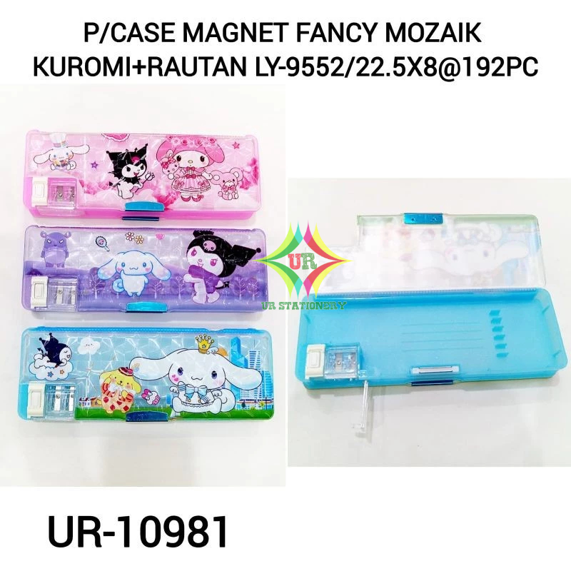 

KOTAK PENSIL MAGNET MOZAIK KUROMI + RAUTAN LY-9552