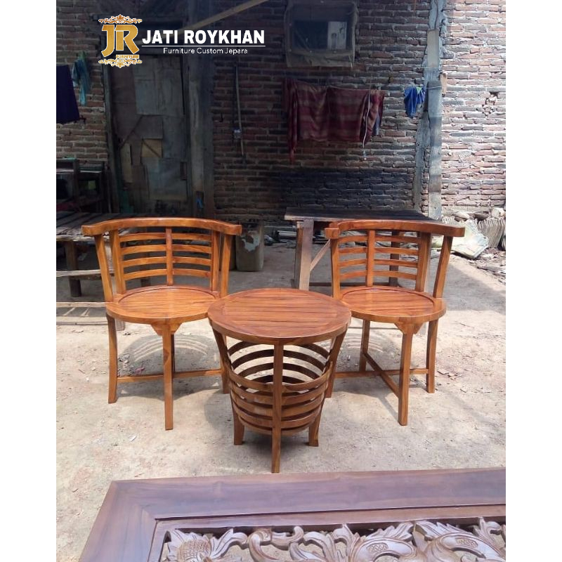 Kursi Teras Rumah Jati Murah
