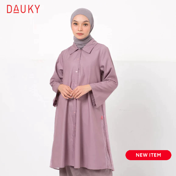 Tunik Atasan Wanita Dauky L Tunic Lace Katun