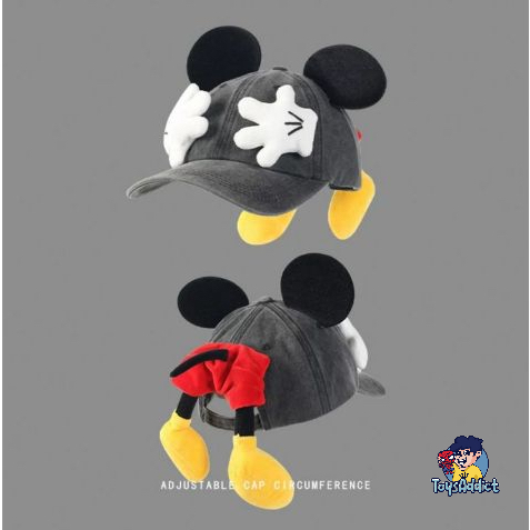 Topi Disneyland Mickey / Minnie Full Body Mickey and Minnie Cap//Topi Zootopia Judy Hoops