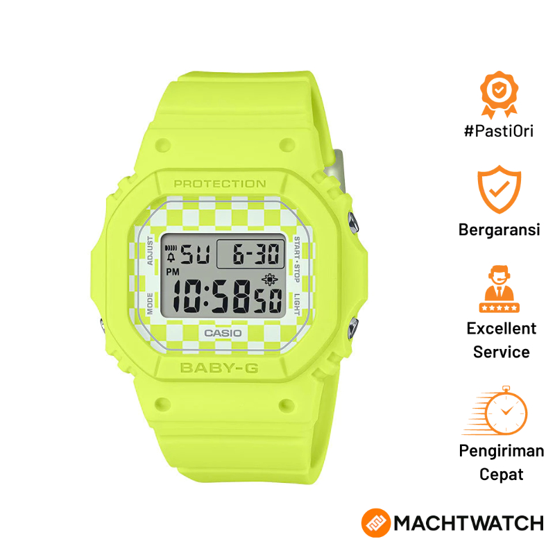 [PAYDAY SALE] Jam Tangan Wanita Casio Baby-G BGD-565GS-9DR Street Skate Culture Ladies Digital Dial 