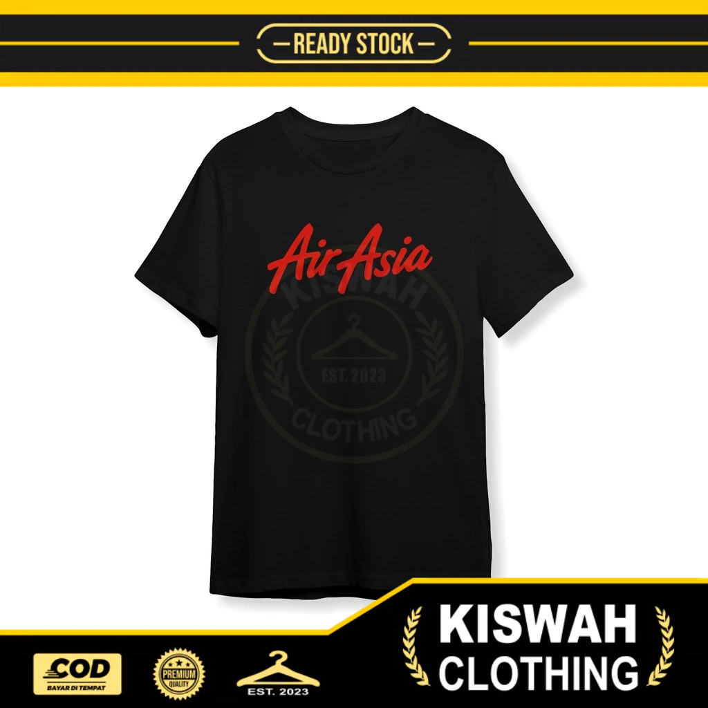 Kaos Tshirt AIR ASIA Baju Perusahaan
