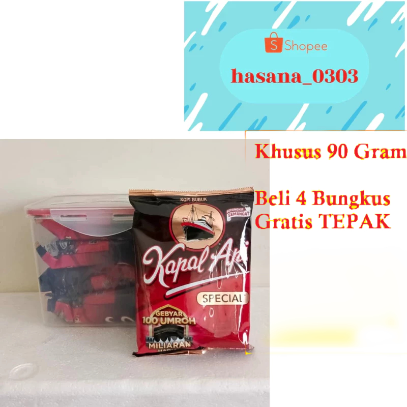 

Kapal Api Special Merah [ 150 Gram, 90 Gram ]