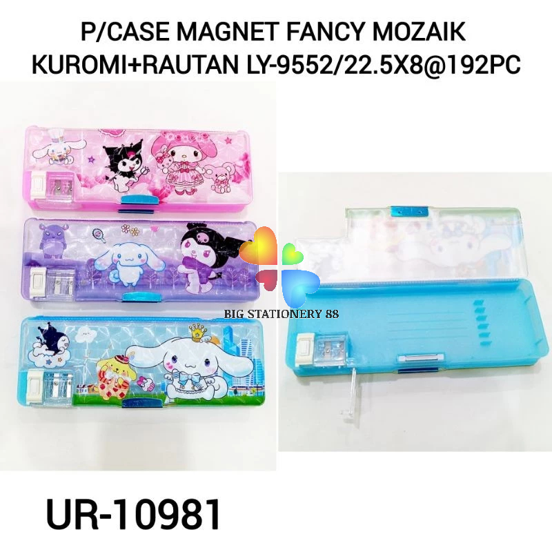 

TEMPAT PENSIL MAGNET KARAKTER 2 SISI/KOTAK PENSIL MAGNET SANRIO DENGAN RAUTAN MINI/PENSIL CASE KARAKTER LPY-9552