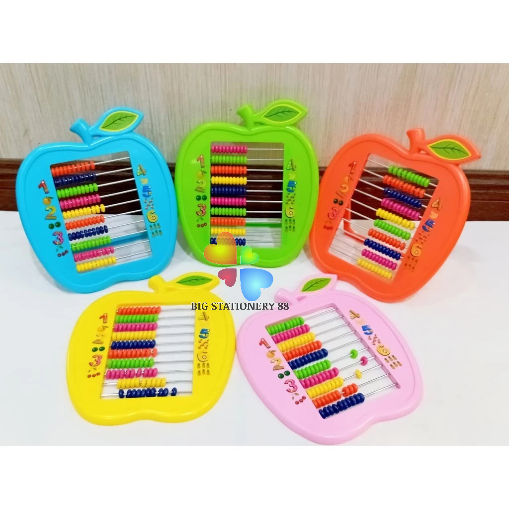 

SEMPOA/ALAT BERHITUNG ANAK FANCY MOTIF APEL 10 TIANG/SEMPOA LUCU