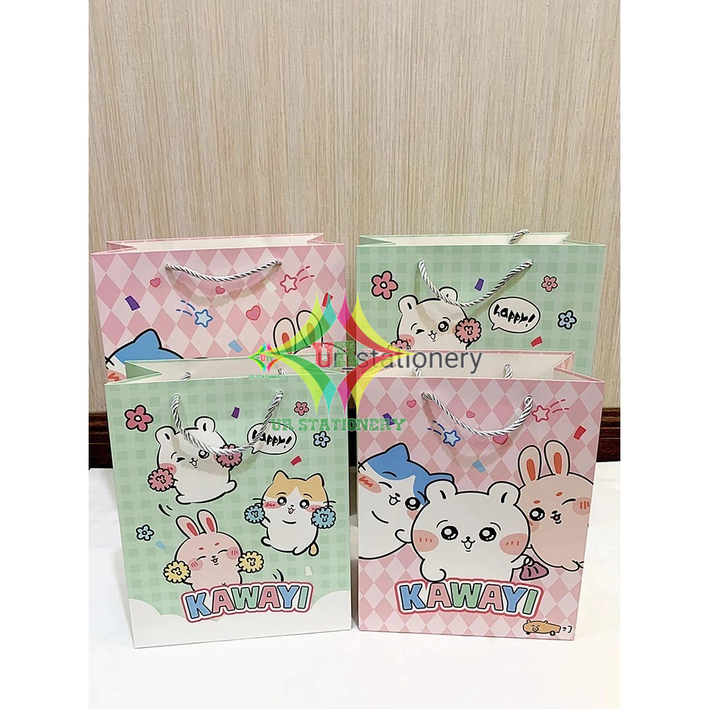 

PAPER BAG IMPOR KAWAY CAPY TEGAK KECIL DAN SEDANG /PAPER BAG FANCY/PAPER BAG LUCU/GOOLDIE BAG