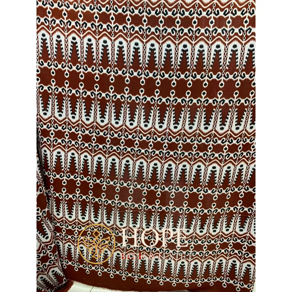 Kain Batik Meteran Bahan Dobby Silk/ Viscose Halus Merk Gayana Mas/Kharisma/Sindoro Grosir