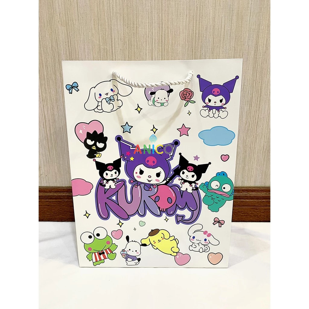 

PAPER BAG KANTONG KERTAS SANRIO KUROMI MELODY CINNAMOROL GOODIE BAG HAMPERS ULANG TAHUN GIFT BAG ULTAH TAS SOUVENIR