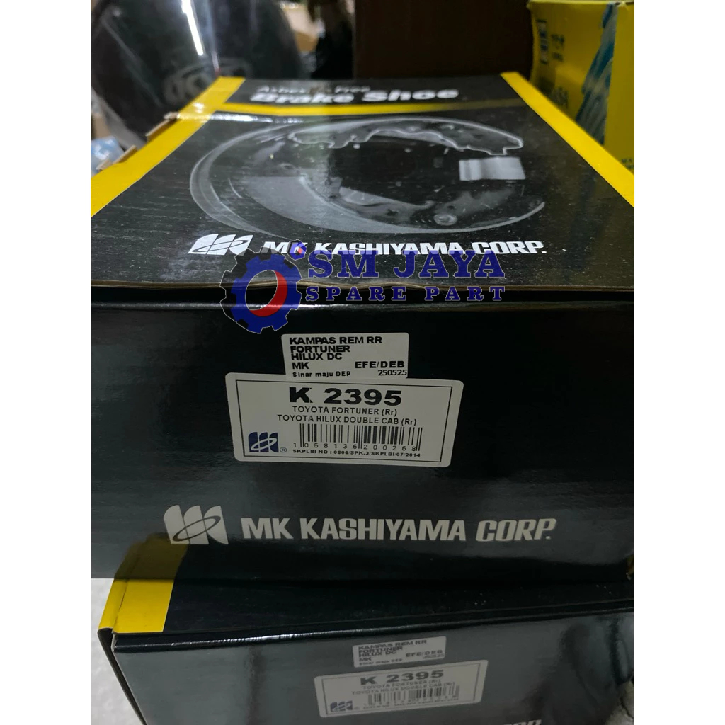 KAMPAS REM BELAKANG FORTUNER HILUX DC MK KASHIYAMA