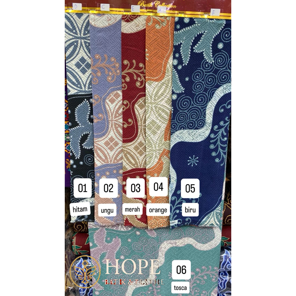 Kain Batik Meteran Bahan Dobby Silk/ Viscose Halus Merk Gayana Mas/Kharisma/Sindoro Grosir