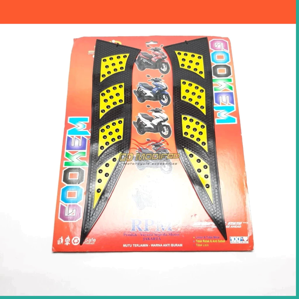 Karpet Aerox 155 Lama Bordes Pijakan Kaki Motor Aerox 155 Old