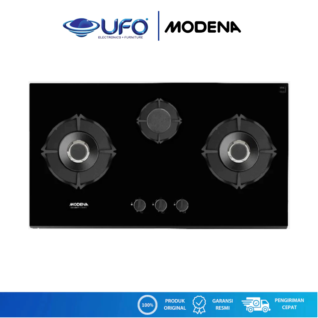 Modena Kompor Tanam Gas 3 Tungku BH2937