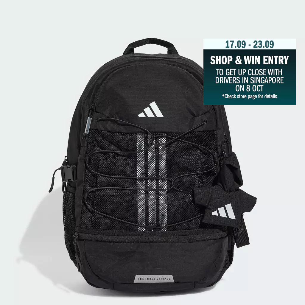 adidas Lifestyle BUNGEE CORD BACKPACK Unisex Black KV6585