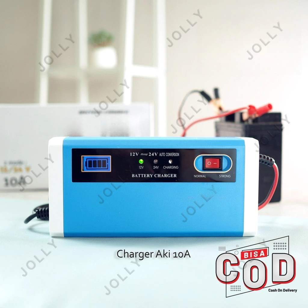 Cas Aki Charger Aki 12 V Dan 24 V 10 Ampere Pure Dan Original Brand