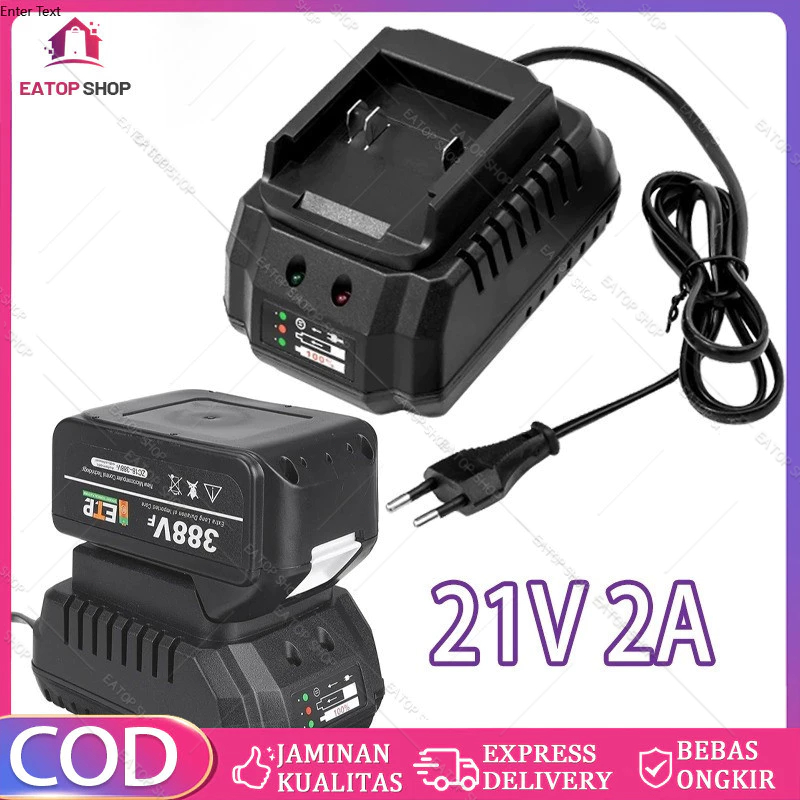 21v Charger Makita Lithium Bor Charger Adaptor Casan Cas Baterai Cordless Nagawa Bor Impact Wrench K