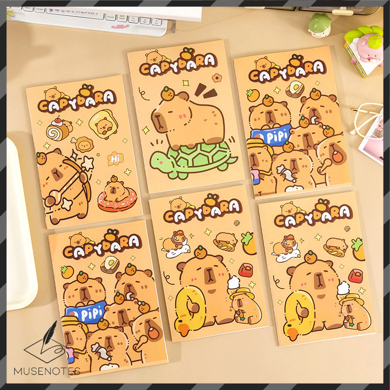 

Notebook Kapibara A7 Buku Tulis Capybara Buku Catatan Mini Note Book 16 Halaman S-NB033