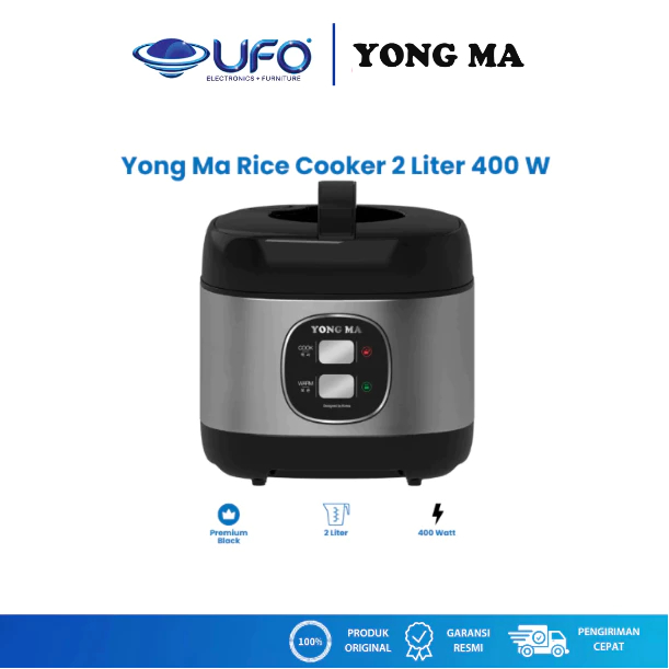 Yong Ma Rice Cooker 2 Liter 400 Watt SMC8073