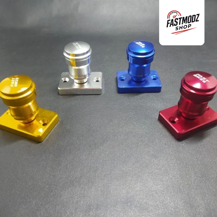 CMR3 - Cover Tutup Minyak Rem Depan Rem Tabung Model Stempel Variasi Full CNC Satria Fu  Vixion PCX 