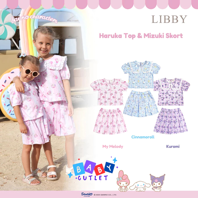 LIBBY Haruka Top & Mizuki Skort SANRIO COLLECTION
