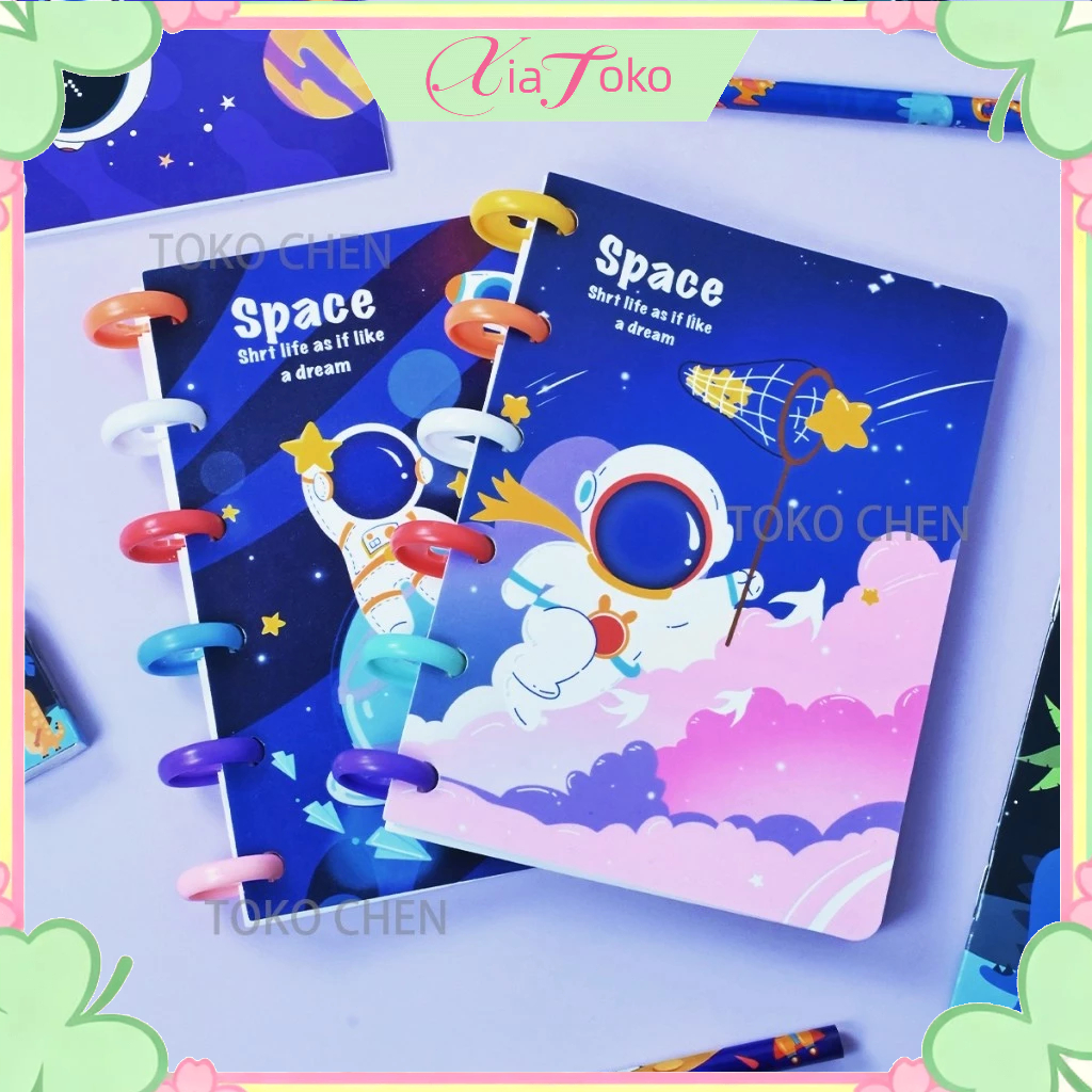 Buku Tulis Aesthetic Sekolah tulis sekola/Notebook A6 Buku Diary Aesthetic Buku Jurnal Buku Catatan 