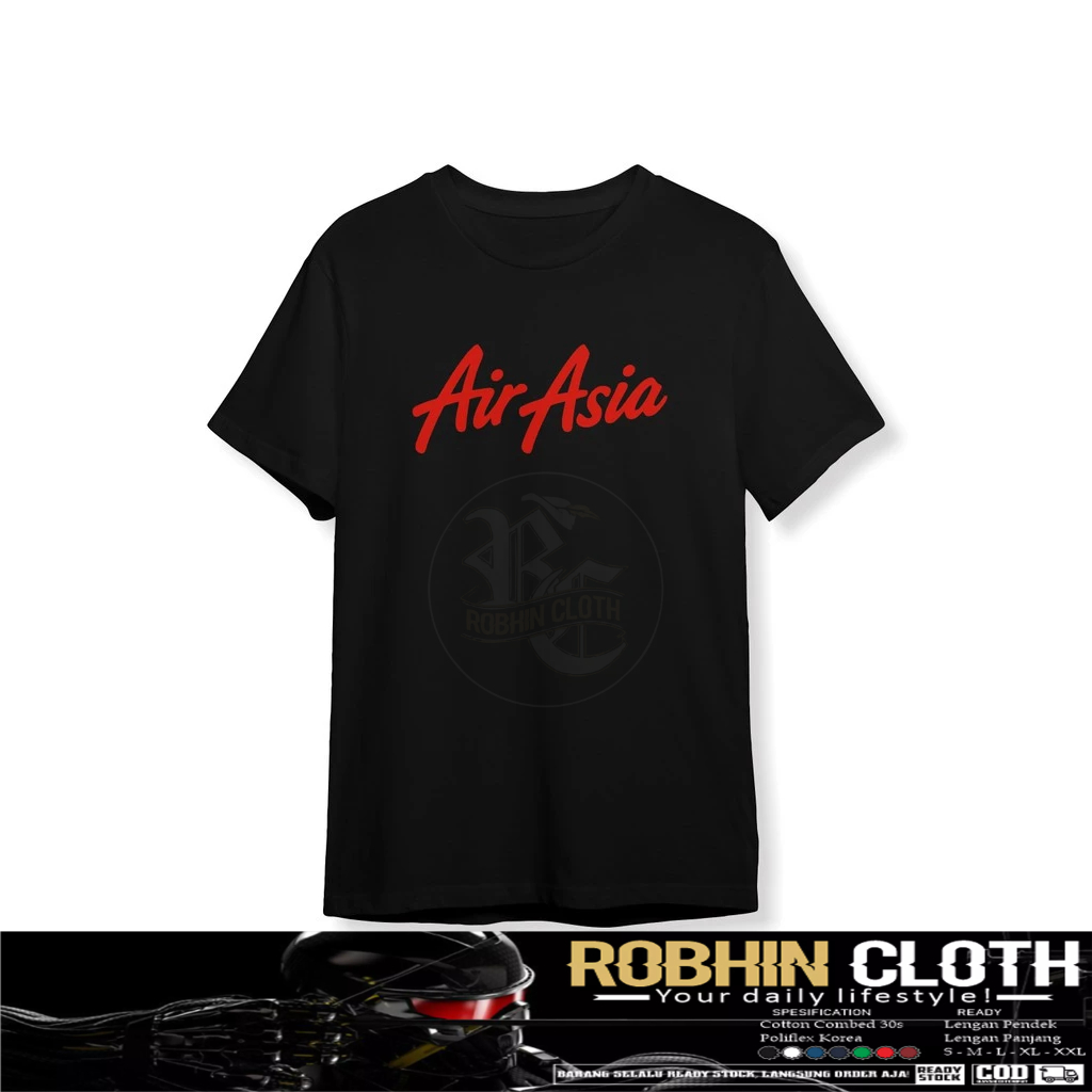 Kaos Baju AIR ASIA Baju Perusahaan