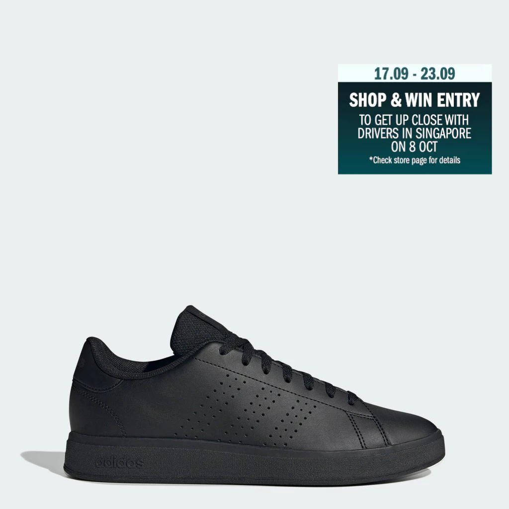 adidas Tennis & Lifestyle Advantage Base 2.0 Shoes Men Black IG9184