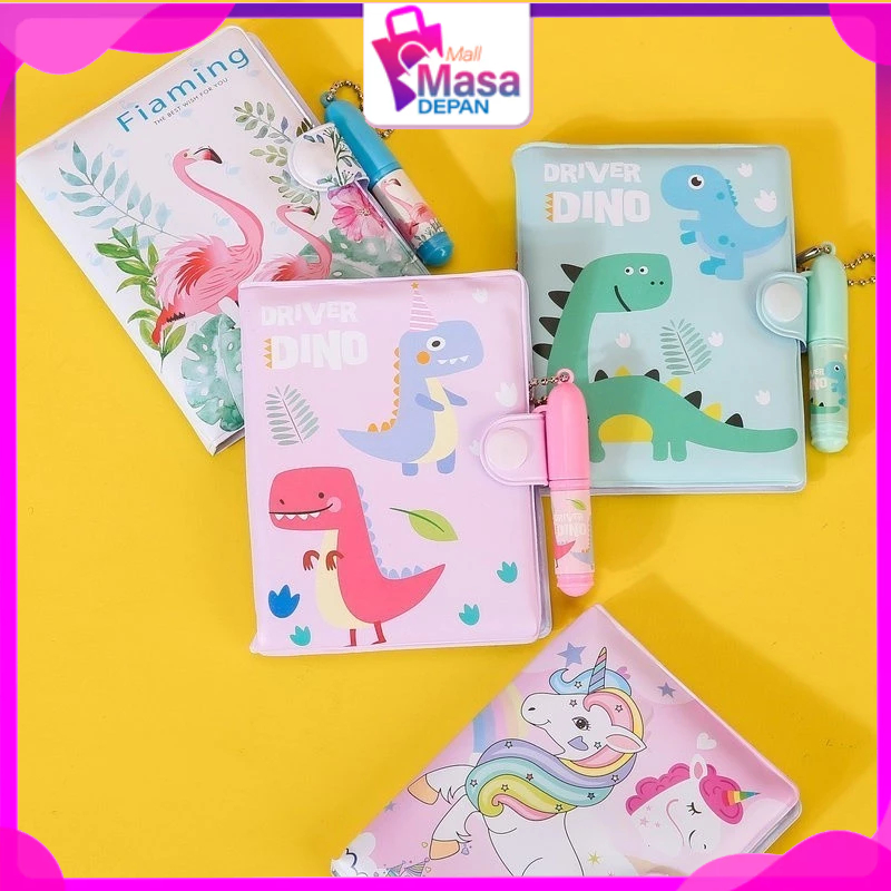 

MMD Set Mini Note Book Notes Unicorn Free Pena Kartun Lucu Kreatif Untuk Anak Anak Buku Catatan Lucu Dengan Pulpen