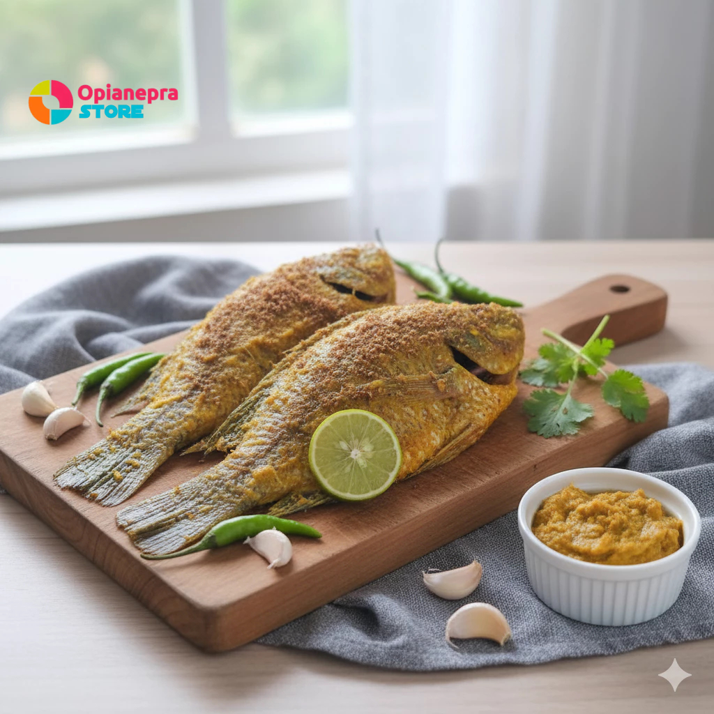 

[KOTA PADANG] Ikan Nila Bumbu Kuning Organik Tanpa Msg Pengawet