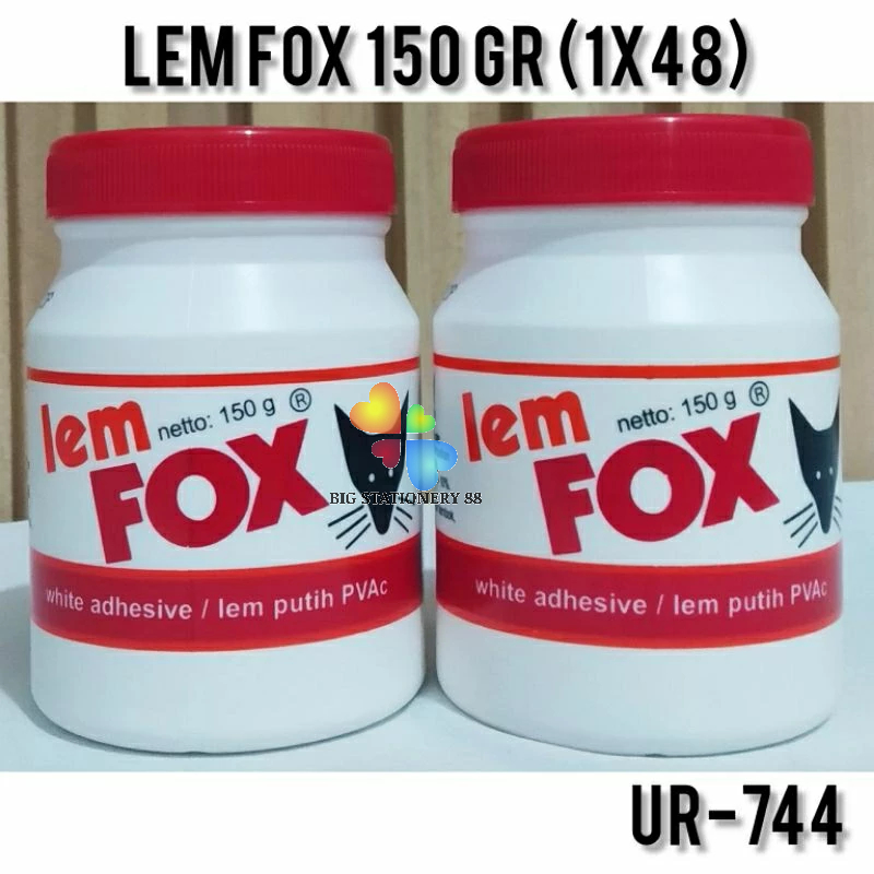 LEM KERTAS FOX 150GR / LEM SERBA GUNA FOX 150 GR