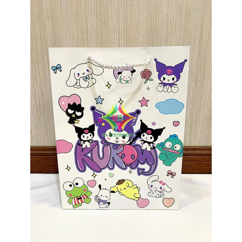 

PAPER BAG KANTONG KERTAS SANRIO KUROMI MELODY CINNAMOROL GOODIE BAG HAMPERS ULANG TAHUN GIFT BAG ULTAH TAS SOUVENIR