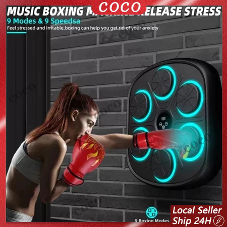 [COD]MUSIC BOXING MACHINE SAMSAK MUSIK SAMSAK DINDING KOTAK MUSIK TINJU
