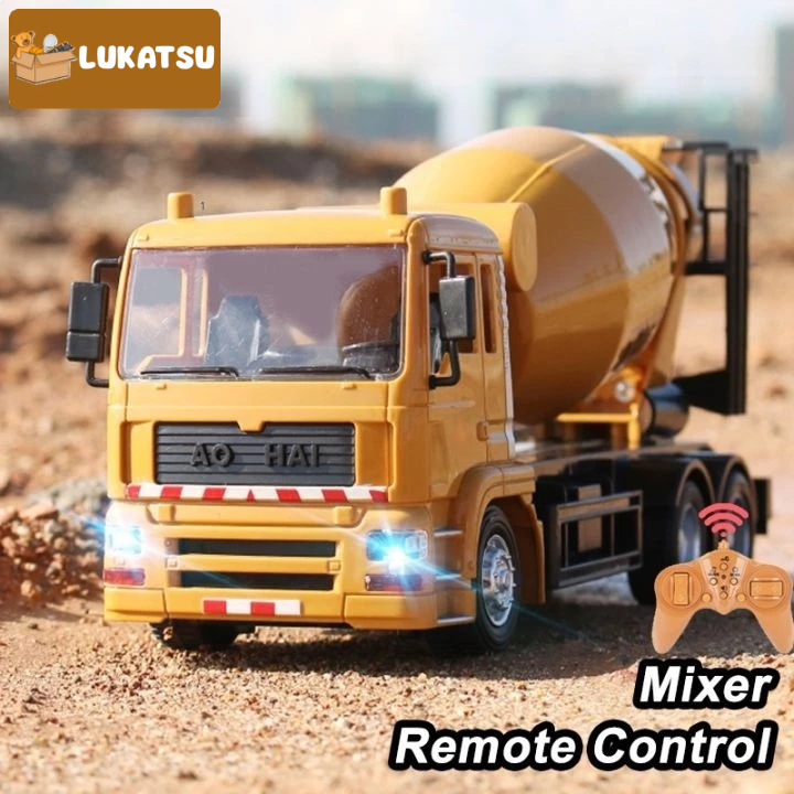 Mainan Truck Molen Mobil Molen Pengaduk Semen Mainan Truk Molen Rc Mainan Rc Truck Konstruksi Anak