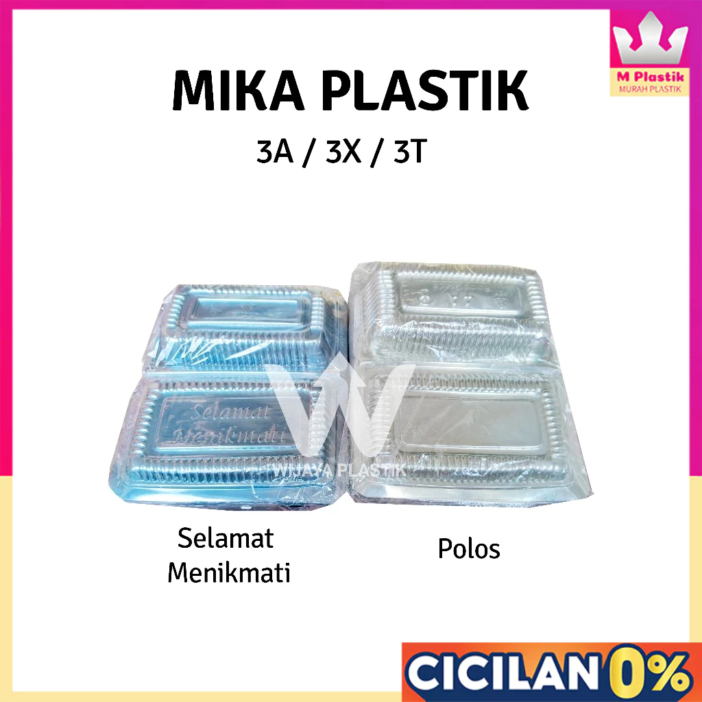 Mika Kue ( 3 A/L/K/T/X ) --- 10 pcs @Pcs | 3 K3 3K 3A 3T 3X selamat menikmati polos lux ag dms vins 