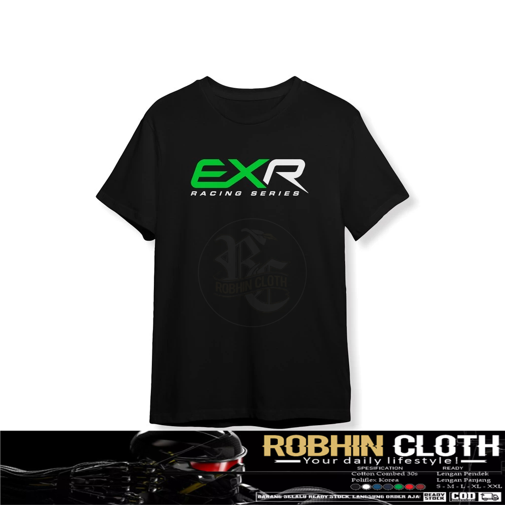 Kaos Baju EXR Racing Series Baju Otomotif