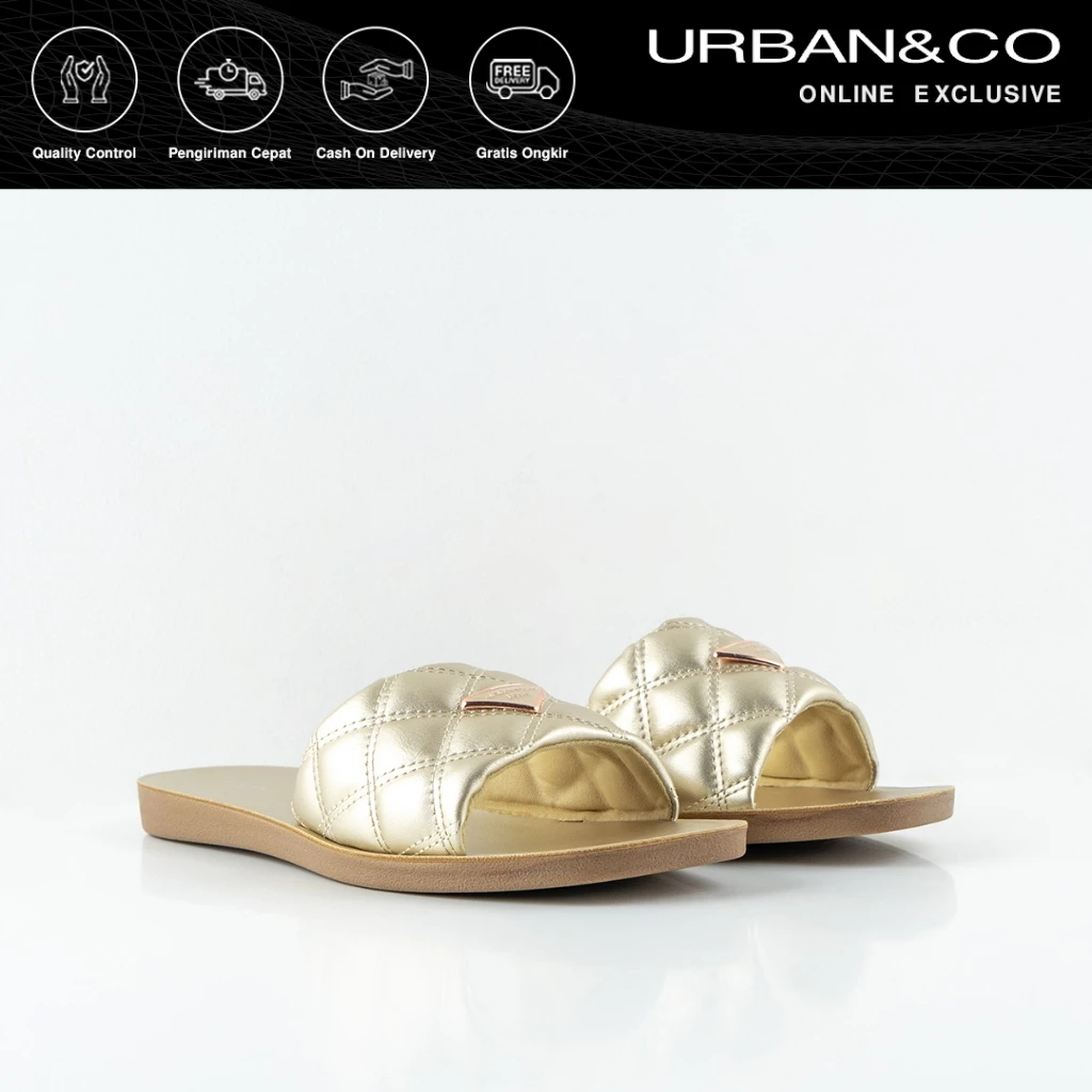 URBAN&CO Claude Sandal Wanita Casual Elegant Nyaman