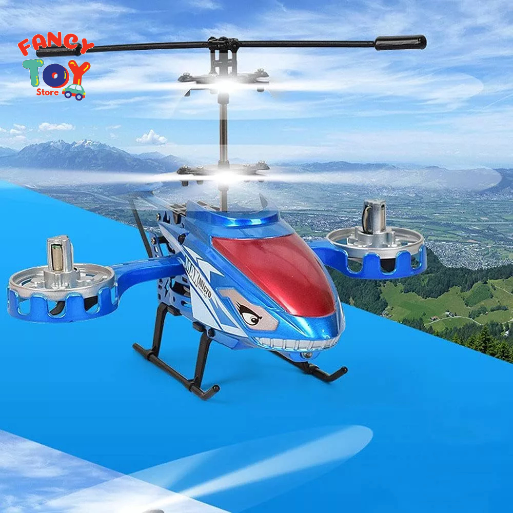 Pesawat Kendali Jarak Jauh  Helikopter RC Pesawat RC Listrik Pesawat RC dengan Lampu Tahan Benturan