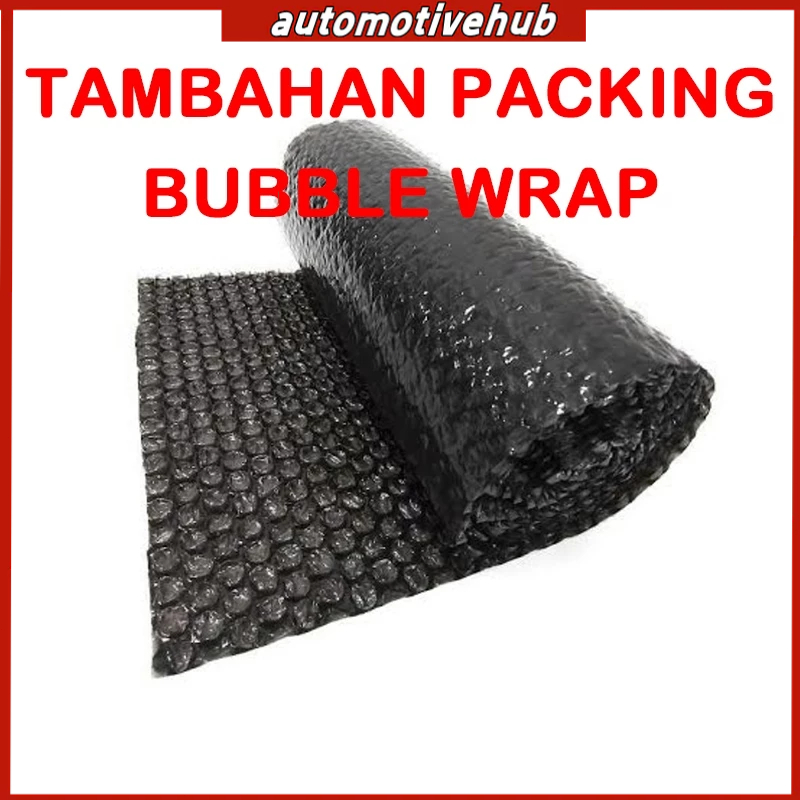 

Extra Bubble Wrap Untuk Tambahan Packinh Lebih Aman
